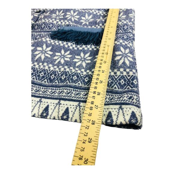 Womens Reversible Coat OSFM Hooded Nordic Fringe Nylon Water Resistant Jacket - Picture 3 of 16